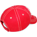 4350 DISTRICT : T13 | Dog Mom Front-raised Verbiage with Flower Embroidery Patch Design Vintage Baseball Cap