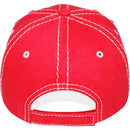 4350 DISTRICT : T13 | Dog Mom Front-raised Verbiage with Flower Embroidery Patch Design Vintage Baseball Cap