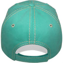 4350 DISTRICT : T13 | Dog Mom Front-raised Verbiage with Flower Embroidery Patch Design Vintage Baseball Cap