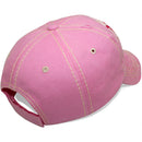 4350 DISTRICT : T13 | Dog Mom Front-raised Verbiage with Flower Embroidery Patch Design Vintage Baseball Cap