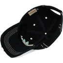 4350 DISTRICT : T13 | Free Spirit Front-raised Verbiage Design Vintage Baseball Cap