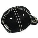 4350 DISTRICT : T13 | Dog Mom Front-raised Verbiage with Cute Dog Embroidery Design Vintage Baseball Cap