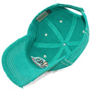 4350 DISTRICT : T13 | Dog Mom Front-raised Verbiage with Cute Dog Embroidery Design Vintage Baseball Cap