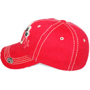 4350 DISTRICT : T13 | Free Spirit Front-raised Verbiage Design Vintage Baseball Cap