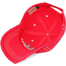 4350 DISTRICT : T13 | Free Spirit Front-raised Verbiage Design Vintage Baseball Cap