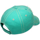 4350 DISTRICT : T13 | Free Spirit Front-raised Verbiage & Texas Cowboy with Bull Embroidery Design Vintage Baseball Cap