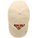 4350 DISTRICT : T13 | Free Spirit Front-raised Verbiage & Texas Cowboy with Bull Embroidery Design Vintage Baseball Cap