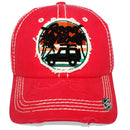 4350 DISTRICT : T13 | Good Vibes Only Front-raised Verbiage Design Vintage Baseball Cap