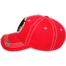 4350 DISTRICT : T13 | Good Vibes Only Front-raised Verbiage Design Vintage Baseball Cap