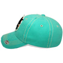 4350 DISTRICT : T13 | Good Vibes Only Front-raised Verbiage Design Vintage Baseball Cap