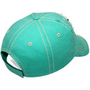 4350 DISTRICT : T13 | Good Vibes Only Front-raised Verbiage Design Vintage Baseball Cap