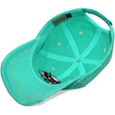 4350 DISTRICT : T13 | Good Vibes Only Front-raised Verbiage Design Vintage Baseball Cap