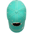 4350 DISTRICT : T13 | Good Vibes Only Front-raised Verbiage Design Vintage Baseball Cap