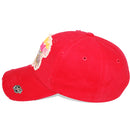 4350 DISTRICT : T13 | Hippie Soul Front-raised Verbiage & Blessed Feathers Embroidery Design Vintage Baseball Cap