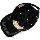 4350 DISTRICT : T13 | Hippie Soul Front-raised Verbiage Design Vintage Baseball Cap