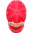 4350 DISTRICT : T13 | Hippie Soul Front-raised Verbiage Design Vintage Baseball Cap