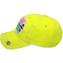 4350 DISTRICT : T13 | Hippie Soul Front-raised Verbiage Design Vintage Baseball Cap