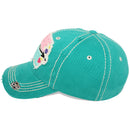 4350 DISTRICT : T13 | Hippie Soul Front-raised Verbiage Design Vintage Baseball Cap