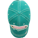 4350 DISTRICT : T13 | Hippie Soul Front-raised Verbiage Design Vintage Baseball Cap