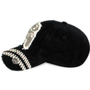 4350 DISTRICT : T13 | Hair Don't Care Bump Patch Design Vintage Baseball Cap