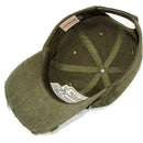 4350 DISTRICT : T13 | Hair Don't Care Bump Patch Design Vintage Baseball Cap