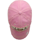 4350 DISTRICT : T13 | Peace, Love, Farm Life Front-raised Verbiage Design Vintage Baseball Cap