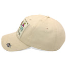 4350 DISTRICT : T13 | Peace, Love, Farm Life Front-raised Verbiage Design Vintage Baseball Cap