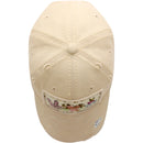 4350 DISTRICT : T13 | Peace, Love, Farm Life Front-raised Verbiage Design Vintage Baseball Cap
