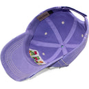 4350 DISTRICT : T13 | MAMA Embossed Verbiage with Flower Embroidery with Oxford Patch Design Vintage Baseball Cap