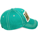 4350 DISTRICT : T13 | MAMA Embossed Verbiage with Flower Embroidery with Oxford Patch Design Vintage Baseball Cap