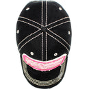 4350 DISTRICT : T13 | HOPE Front-raised Hope with Breast Cancel Awareness Pink Ribbon Design Vintage Baseball Cap