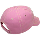 4350 DISTRICT : T13 | HOPE Front-raised Hope with Breast Cancel Awareness Pink Ribbon Design Vintage Baseball Cap