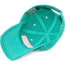 4350 DISTRICT : T13 | HOPE Front-raised Hope with Breast Cancel Awareness Pink Ribbon Design Vintage Baseball Cap