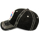 4350 DISTRICT : T13 | Home Sweet Home Verbiage Design with Oxford Fabric Patch Design Vintage Baseball Cap
