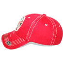 4350 DISTRICT : T13 | Home Sweet Home Verbiage Design with Oxford Fabric Patch Design Vintage Baseball Cap