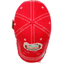 4350 DISTRICT : T13 | Home Sweet Home Verbiage Design with Oxford Fabric Patch Design Vintage Baseball Cap