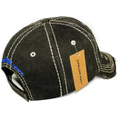4350 DISTRICT : T13 | Home Sweet Home Verbiage Design with Oxford Fabric Patch Design Vintage Baseball Cap