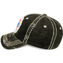 4350 DISTRICT : T13 | Home Sweet Home Verbiage Design with Oxford Fabric Patch Design Vintage Baseball Cap