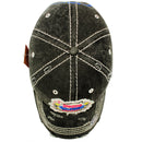 4350 DISTRICT : T13 | Home Sweet Home Verbiage Design with Oxford Fabric Patch Design Vintage Baseball Cap