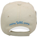4350 DISTRICT : T13 | Home Sweet Home Verbiage Design with Oxford Fabric Patch Design Vintage Baseball Cap