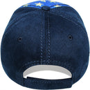 4350 DISTRICT : T13 | WILD AND FREE Front-raised Verbiage with Vintage USA Flag Sublimation Design Vintage Baseball Cap