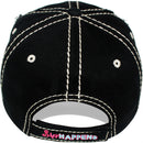 4350 DISTRICT : T13 | SIP Happens Front-raised Verbiage Design Vintage Baseball Cap