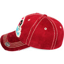 4350 DISTRICT : T13 | SIP Happens Front-raised Verbiage Design Vintage Baseball Cap