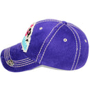 4350 DISTRICT : T13 | SIP Happens Front-raised Verbiage Design Vintage Baseball Cap
