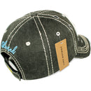 4350 DISTRICT : T13 | Blessed Y'all Verbiage Design with Oxford Fabric Patch Design Vintage Baseball Cap