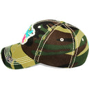 4350 DISTRICT : T13 | Blessed Y'all Verbiage Design with Oxford Fabric Patch Design Vintage Baseball Cap