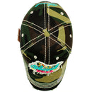 4350 DISTRICT : T13 | Blessed Y'all Verbiage Design with Oxford Fabric Patch Design Vintage Baseball Cap