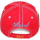 4350 DISTRICT : T13 | Blessed Y'all Verbiage Design with Oxford Fabric Patch Design Vintage Baseball Cap