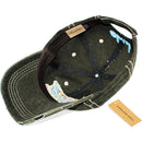 4350 DISTRICT : T13 | Blessed Y'all Verbiage Design with Oxford Fabric Patch Design Vintage Baseball Cap