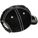 4350 DISTRICT : T13 | Hey Y'all Front-raised Verbiage Design Vintage Baseball Cap